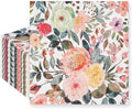 200 Piezas de Servilletas de Papel Florales Desechables con Diseño de Rosa Acuarela para Postres, Cenas, Baños, Bodas y Fiestas de Cumpleaños (16.5 x - imagen 1
