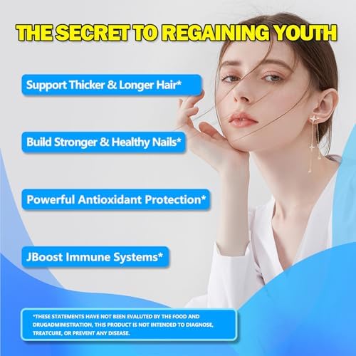 Gotas Líquidas de Colágeno Marino Hidrolizado, Colágeno Tipo I y III con Ácido Hialurónico, Biotina y Vitamina C para Articulaciones, Piel, Cabello y - imagen 4