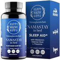 Namastay in Bed - Suplemento Natural para Dormir - Melatonina 0.5 Mg, Raíz de Valeriana, L-Theanina, Corteza de Magnolia, Manzanilla - Sin - imagen 1