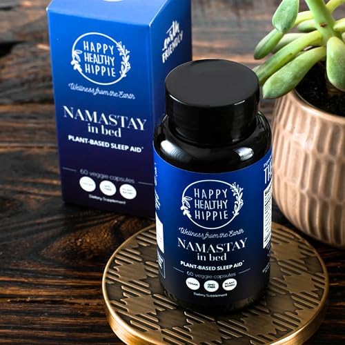 Namastay in Bed - Suplemento Natural para Dormir - Melatonina 0.5 Mg, Raíz de Valeriana, L-Theanina, Corteza de Magnolia, Manzanilla - Sin - imagen 5