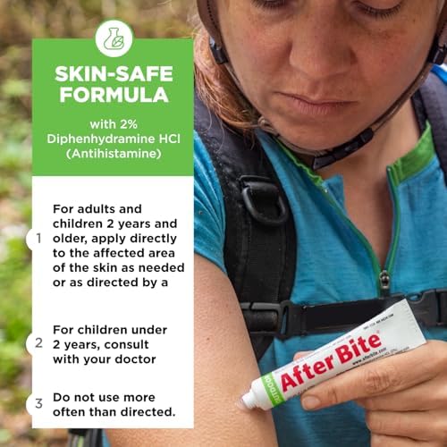 After Bite Fórmula para Exteriores - Alivio de Picazón con Diphenhydramine HCl - Ideal para Picaduras de Mosquitos, Hormigas y Más - Gel Portátil - - imagen 3