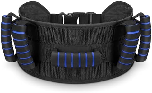 Cinturón de Transferencia Silimore para Personas Mayores con Asas, Cinturón Médico con Liberación Rápida - Fisioterapia para Levantar Ancianos y - imagen 1