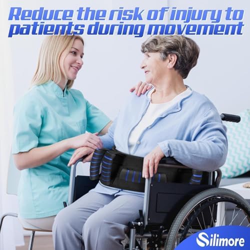 Cinturón de Transferencia Silimore para Personas Mayores con Asas, Cinturón Médico con Liberación Rápida - Fisioterapia para Levantar Ancianos y - imagen 6