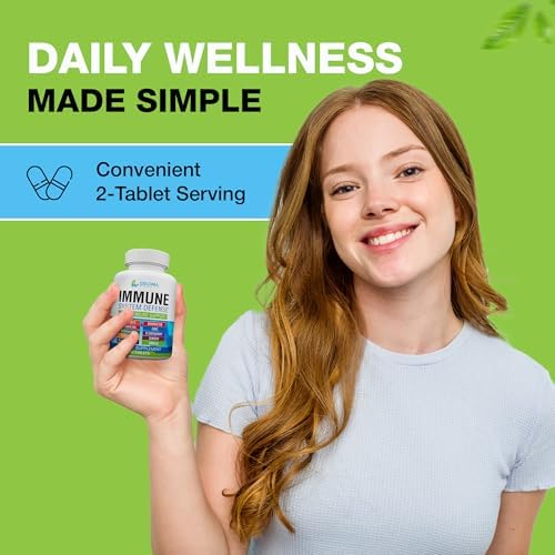 Suplemento Deloma Health 10 en 1 para el Sistema Inmunológico - Vitamina C (1000 mg), Quercetina, Vitamina D3 (5000 UI), Zinc (40 mg), Saúco, - imagen 5