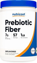 Fibra Prebiótica Sin Sabor Nutricost (1 Libra) - Vegana, Sin Gluten, Sin OGM - imagen 1