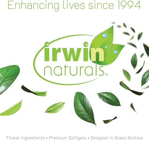 Irwin Naturals L-Citrulina + L-Arginina – 60 Cápsulas Blandas Líquidas – Soporte para Óxido Nítrico y Circulación - imagen 8