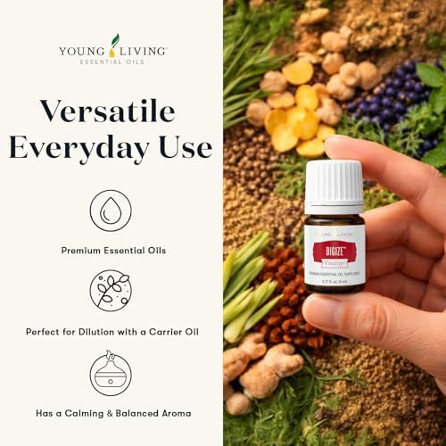 Mezcla de Aceite Esencial DiGize de Young Living | 5 ml | Aromaterapia Relajante | Ideal para Difusión y Masaje | Calidad Premium | Aroma Complejo y - imagen 4