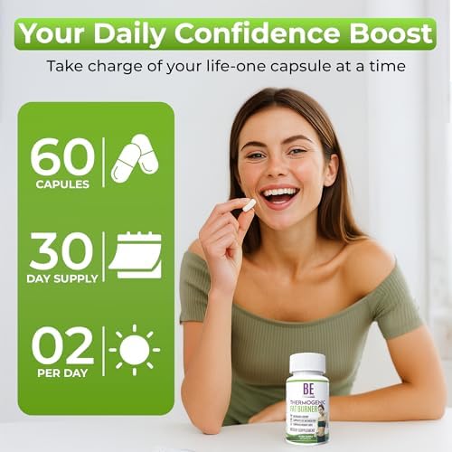 Termogénico Quemador de Grasa para Mujeres – Pastillas Avanzadas para Pérdida de Peso con Té Verde, Garcinia Cambogia y Cafeína Natural – Aumenta - imagen 4