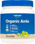 Nutricost Polvo de Amla Orgánico 1 Libra (Sin Sabor) - 1 gramo por Porción, Vegano, Sin OGM - imagen 1