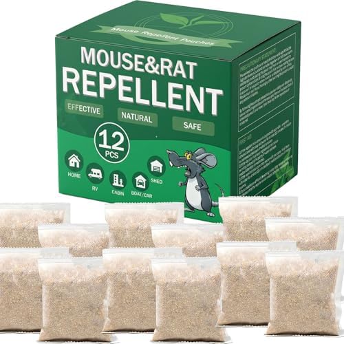 Bolsas Repelentes de Topos para Jardín y Patio, Desaliento de Roedores Duradero, Seguras para Mascotas y Plantas, Fácil Colocación en Césped, - imagen 1