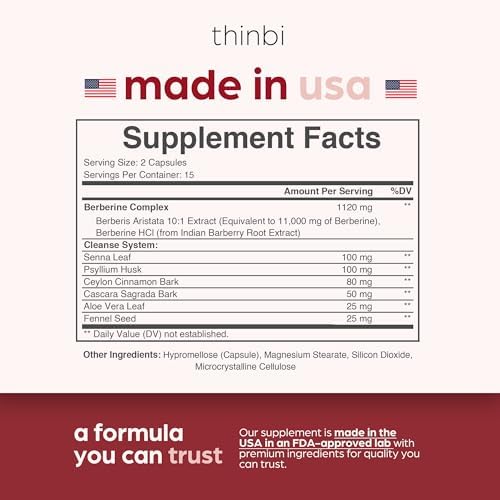 Limpieza Colónica Cetogénica Avanzada con Berberina 1500mg – Detox de 15 Días para Hombres y Mujeres – Fórmula Extra Fuerte con Hoja de Sen para - imagen 7