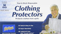 Baberos Desechables para Adultos Napkleens | Paquete de 50 Baberos Desechables Individuales - imagen 1