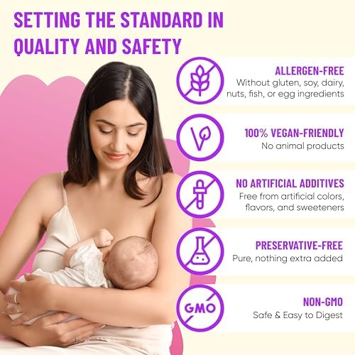Cápsulas Orgánicas de Fenogreco de Mama's Select – Suplemento Herbal Natural para Aumentar la Producción de Leche, Vegano y Libre de Alérgenos, Hecho - imagen 3