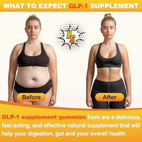 Suplemento GLP-1 para Mujeres, 5 Mezclas de GLP-1 con Probiótico Akkermansia y Berberina, 17 en 1 Gomas Probióticas Eficientes, Energía y Digestión, - imagen 5
