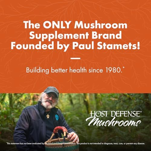 Cápsulas Host Defense MycoBotanicals Energy* - Suplemento de Energía y Respiración - Té Verde Herbal con Cordyceps, Reishi y Chaga - 60 Cápsulas (30 - imagen 3