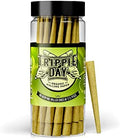 Conos de Cáñamo Prensados Trippie Day 50 Pre-Roll | Incluye Palos de Empaque | Tamaño 1 1/4 (84mm) - imagen 1