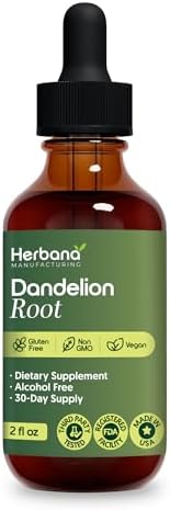 Extracto Líquido de Raíz de Diente de León 2 fl oz - Suplemento Herbal Natural para Limpieza, Digestión e Inmunidad - Taraxacum officinale Orgánico - - imagen 6