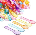 Cucharitas Desechables Hiceeden de 1000 Pzs, Mini Cucharas de 3 Pulgadas para Postres, Fiestas, Bodas y Navidad, 5 Colores - imagen 1
