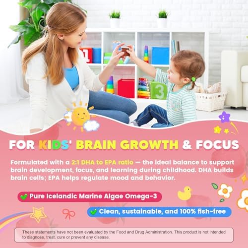 Gomitas Multivitamínicas Methyladas para Niños con Omega 3, 16 Vitaminas, Calcio, Probioticos y Sabor a Saúco, Sin Azúcar, Crecimiento Saludable y - imagen 5