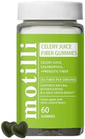 Gomitas de Jugo de Apio JLQJLQ, Suplemento de Fibra con Jugo de Apio, Apoyo a la Salud Digestiva, Clorofila y Fibra Prebiótica, 60 Piezas - imagen 1