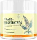 Suplemento en Polvo de Trans-Resveratrol BoaSaude con Extracto de Vino Tinto, Quercetina, Pterostilbeno y NAD, 120 g, Suministro para 30 Días - imagen 1
