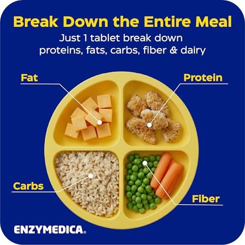 Enzymedica Kids Digest Masticables Sabor Frutos Rojos - 90 Tabletas - imagen 5