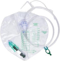 Paquete de 3 bolsas de drenaje 154002 con cámara antirretorno, 2000 mL - imagen 1
