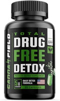CANNA FIELD Detox y Limpieza Hepática - Hecho en EE. UU. - Elimina Tóxicos en 5 Días - Mejores Pastillas para Pasar Pruebas - Suplemento Premium - 30 - imagen 1