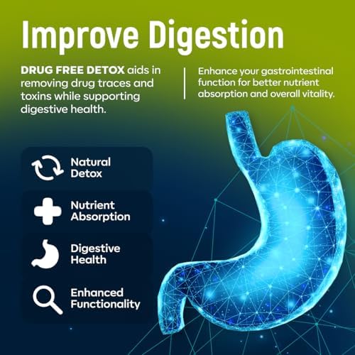 CANNA FIELD Detox y Limpieza Hepática - Hecho en EE. UU. - Elimina Tóxicos en 5 Días - Mejores Pastillas para Pasar Pruebas - Suplemento Premium - 30 - imagen 7