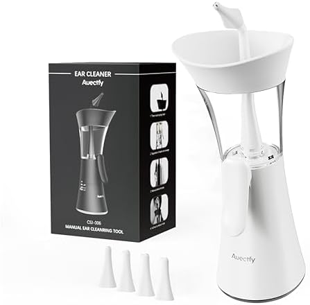 Kit Manual para Remoción de Cerumen - Herramienta de Limpieza de Oído de Control con una Mano, Sistema de Irrigación Fácil de Usar con Punta de - imagen 1