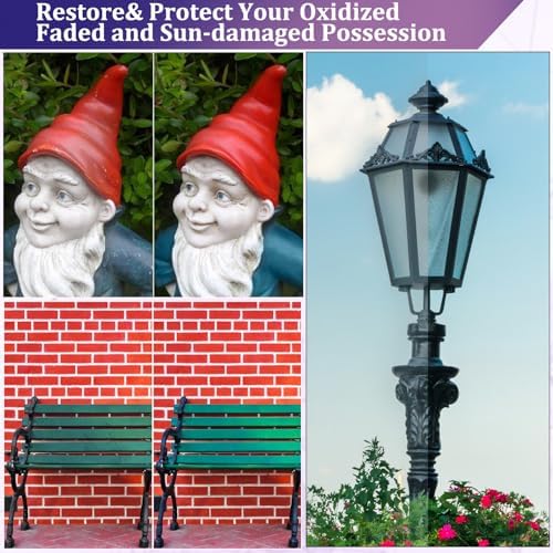Restaurador de Color para Plásticos USHINE GARDENS 16.5oz - Revive y Protege Persianas de Vinilo Dañadas por el Sol - imagen 3