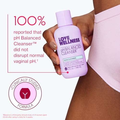 Love Wellness Limpiador Equilibrante pH y Toallitas Equilibrantes pH | Dúo Esenciales para Ella | Soporte Portátil para su Salud Íntima - imagen 7