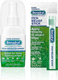 Spray Antipicazón Benadryl Cooling 2 fl. oz y Stick Extra Fuerte 0.47 fl. oz con Diphenhidramina, 1 unidad cada uno - imagen 1