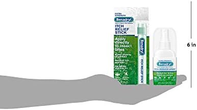 Spray Antipicazón Benadryl Cooling 2 fl. oz y Stick Extra Fuerte 0.47 fl. oz con Diphenhidramina, 1 unidad cada uno - imagen 7