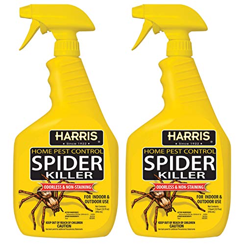 Insecticida Harris para Arañas, Spray Líquido Sin Olor y No Manchador (32oz, Paquete de 2) - imagen 1