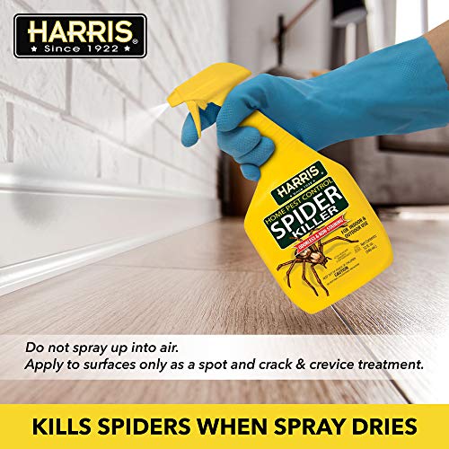 Insecticida Harris para Arañas, Spray Líquido Sin Olor y No Manchador (32oz, Paquete de 2) - imagen 5