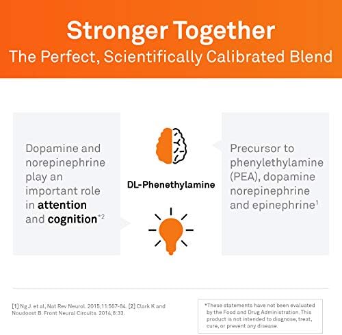 Neuroscience Focus DL - Suplementos para la Memoria y Concentración con L-Fenilalanina - Cápsulas para la Salud Cerebral y Claridad Mental (60 ct) - imagen 5