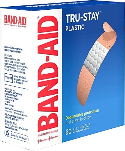 Curitas Band-Aid Plásticas Talla Única 60 Piezas (Paquete de 6) - imagen 3