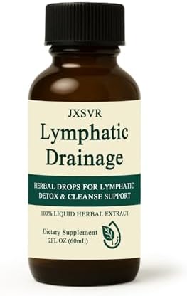 Gotas Nuflos para Drenaje Linfático, Masajeador y Suplementos, 2 Fl. Oz - Mezcla Herbal para Apoyo al Sistema Linfático, Inmunológico y Detox - imagen 1