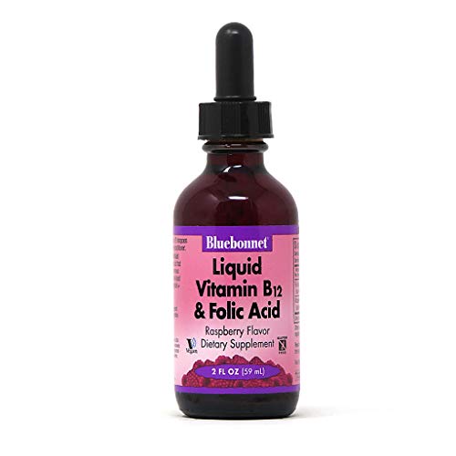 Bluebonnet Nutrition Vitamina B1 Líquida y Ácido Fólico, Aumenta Energía, Sin Soja, Sin Gluten, Sin Lácteos, Vegano, 400 mcg de Ácido Fólico y 1000 - imagen 3