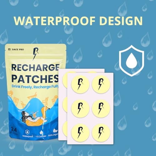 The Recharge Patch 24 Piezas: Parches de Recuperación Esenciales para Mujeres en Festivales y Cruceros, Accesorios de Viaje y Tamaño de Viaje para - imagen 8