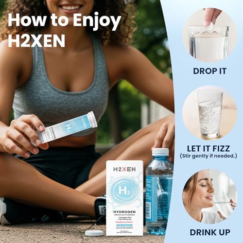 Tabletas de Hidrógeno Molecular con Magnesio - 8 PPM para Agua Potable - Ricas en Antioxidantes, Apoyan el Envejecimiento Saludable, Energía Celular - imagen 6