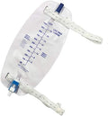 Paquete de 4 Bolsas de Drenaje Urinario Easy-Tap de 32 Oz con Correas de Tela, Válvula Antirretorno, Sin Látex, Drenaje Fácil - imagen 1