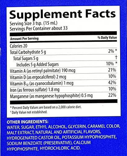 Suplemento Dietético Líquido Ferrol Compound 16.9 fl oz (500 ml) - imagen 4