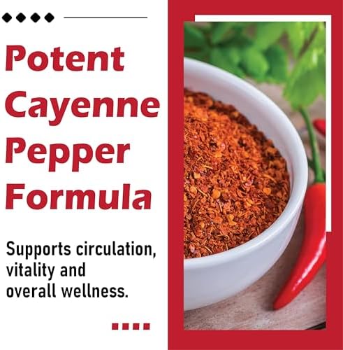 AuriLabs Cápsulas Blandas de Chile Cayenne - Mejoradas con Complejo de Vitamina D3+K2 - Contiene Extractos de Semilla de Uva, Espino y Remolacha - - imagen 3