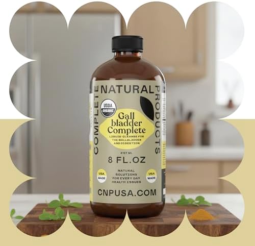 Concentrado Líquido Orgánico de 8oz para la Vesícula Biliar - Fórmula de Soporte Digestivo con Vinagre de Sidra de Manzana y Amargos para Fluir Biliar - imagen 4