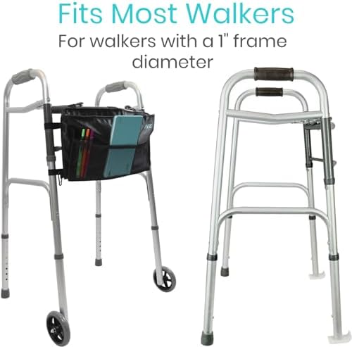 Ruedas Vive Walker, Esquís y Cubiertas de Accesorios para Personas Mayores (6 PZS), Pies de Reemplazo para Andador Médico, Estabilidad Frontal y - imagen 3