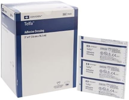 Compresas No Adhesivas Telfa con Adhesivo 3 X 4-100 de KENDALL HEALTHCARE (Coviden) - imagen 1