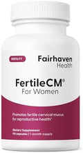 Suplemento FertilCM de Fairhaven Health para la Fertilidad Femenina, Cápsulas - Mejora el Moco Cervical, Ciclo de Ovulación, Incluye L-Arginina, - imagen 1