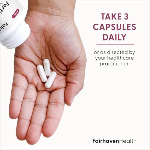 Suplemento FertilCM de Fairhaven Health para la Fertilidad Femenina, Cápsulas - Mejora el Moco Cervical, Ciclo de Ovulación, Incluye L-Arginina, - imagen 3